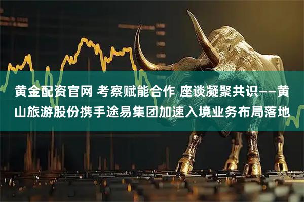 黄金配资官网 考察赋能合作 座谈凝聚共识——黄山旅游股份携手途易集团加速入境业务布局落地