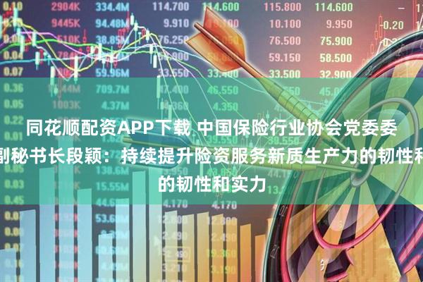 同花顺配资APP下载 中国保险行业协会党委委员、副秘书长段颖：持续提升险资服务新质生产力的韧性和实力